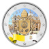 2 euros Vatican 2022 UNC en couleur type A - Armoiries du Pape François