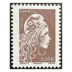 Série Marianne l'engagée 2022 - 0,01€, 0,05€ et 0,10€ avec a de Philaposte - 3 timbres 2