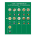 Feuille préimprimée numismatique PREMIUM 2 euros commémoratives 2021 - 3ème partie