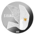 Commémorative 5 euros Argent Lettonie 2022 Belle Épreuve - Pour la liberté de l'Ukraine