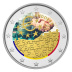 Commémorative 2 euros Andorre 2022 UNC en couleur type A - Accord Monétaire
