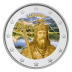 Commémorative 2 euros Andorre 2022 UNC en couleur type C - Légende de Charlemagne