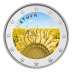 Commémorative 2 euros Lituanie 2023 UNC en couleur type C - Ensemble avec l'Ukraine