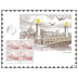 Affiche Numérotée C.I.T.T. Paris 2023 - bloc de 4 timbres
