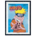 Timbre Naruto 2022 - 1.16€ multicolore provenant de feuilles