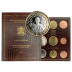 Coffret série monnaies euros Vatican 2023 BU Edition spéciale - Armoiries du Pape François avec 5 euros bimétallique