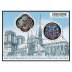 Bloc Notre-Dame de Paris - 850 ans de la cathédrale 2013 - 2 timbres