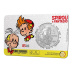 Commémorative 5 euros Belgique 2023 BU Coincard version COULEUR - 85 ans de Spirou et Fantasio 2