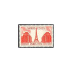 Variété Chaillot et Tour Eiffel - 18.00f rouge avec Papier Carton