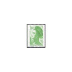 Variété Liberté de Gandon - 1.90f vert provenant de roulette avec 2 demi bande de phosphore