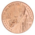 Commémorative 20 euro Cuivre Vatican 2021 UNC - Statue de Saint Pierre