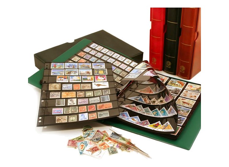 Albums et classeurs timbres, Matériel de philatélie