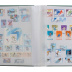 Classeur DIN A4 60 pages blanches pour timbres avec bandes cristal 3