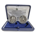 Commémorative 10 et 5 euros Argent Saint-Marin 2004 Belle Epreuve - Coupe du Monde de la FIFA