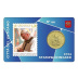 Lot de 4 StampCoincards Vatican 2023 CC série n°44 à n°47 pièces 50 cents Armoiries du pape François et timbres