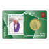 Lot de 4 StampCoincards Vatican 2023 CC série n°44 à n°47 pièces 50 cents Armoiries du pape François et timbres 3
