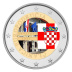 Commémorative 2 euros Croatie 2023 UNC en couleur type C - Adhésion à l'UE