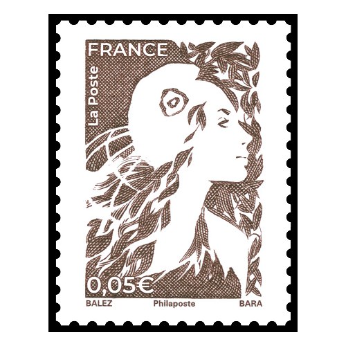 Timbres France 2022 5 valeurs Marianne l'Engagée Nouveau tirage  Philaposte Neuf ** chez philarama37