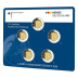 Commémorative 2 euros Allemagne 2024 BU Coincard - Constitution de Francfort - 5 ateliers