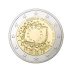 Commémorative commune 2 euros Autriche 2015 UNC - 30 ans du Drapeau Européen