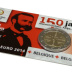 Commémorative 2 euros Belgique 2014 Brillant Universel coincard - Croix rouge