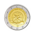 Commémorative 2 euros Belgique 2015 coincard version flamande - Année Europeenne du developpement