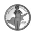 Commémorative 5 euros Argent Chypre 2015 Belle Epreuve - Aphrodite