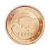 Série complète pièces 1 cent à 2 euros Estonie année 2011 UNC