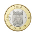 Lot de 2 commemorative 5 euros Finlande 2014 UNC - Faune animaux Savonia - Karelia
