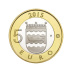 Commémorative 5 euros Finlande 2015 UNC - Faune animaux le herisson de Uusimaa
