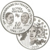 Commémorative 10 euros Argent Europa 2013 Traité de l'Elysée Belle Epreuve - Monnaie de Paris
