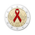 Commémorative 2 euros France 2014 Brillant Universel - Journee mondiale de la lutte contre le SIDA
