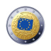 Commémorative commune 2 euros France 2015 Brillant Universel Monnaie de Paris - 30 ans du Drapeau Européen