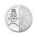 Commémorative 50 euros Argent les Invalides et le Grand Palais 2015 Belle Epreuve - Monnaie de Paris