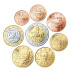 Série complète pièces 1 cent à 2 euros Grèce année 2010 UNC
