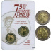 Commémorative 2 euros Italie2015 Brillant Universel coincard - Dante Alighieri
