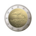 Commémorative 2 euros Lettonie 2015 UNC - La cigogne