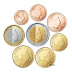 Série complète pièces 1 cent à 2 euros Luxembourg année 2009 UNC