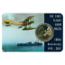 Commémorative 2 euros Malte 2015 Brillant Universel coincard avec poinçon KNM - Premier vol de Malte