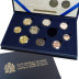 Série complète pièces 1 cent à 2 euros Malte année 2014 UNC - issue du coffret BU