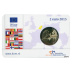Commémorative commune 2 euros Pays-Bas 2015 Brillant Universel Coincard - 30 ans du Drapeau Européen