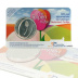 Commémorative 5 euros Pays-Bas 2012 Coincard - Tulipe