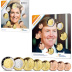 Série complète 1 cent à 2 euros Pays-Bas année 2015 UNC - effigie du roi Willem Alexander