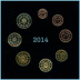 Coffret série monnaies euro Portugal 2014 Brillant Universel