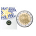 Commémorative commune 2 euros Portugal 2015 Brillant Universel Coincard - 30 ans du Drapeau Européen