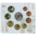 Coffret série monnaies eurosSaint-Marin 2016 Brillant Universel - 9 pièces avec 5 euros argent