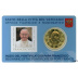 Stampcoincard n°3 Vatican pièce 50 cents 2013 CC - Benoit XXI et timbrefFrançois