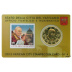 Stampcoincard n°4 Vatican pièce 50 cents 2013 CC - Benoit XXI et timbre giovanni XXIII