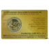 Stampcoincard n°4 Vatican pièce 50 cents 2013 CC - Benoit XXI et timbre giovanni XXIII