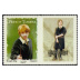 Série fête du timbre Harry Potter tirage autoadhésif - 3 timbres avec logo provenant de mini-feuillets